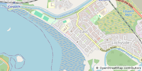 Map of Fort William