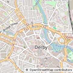 Map of Derby, Derbyshire
