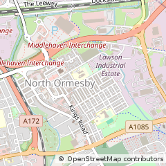 Map of Middlesbrough