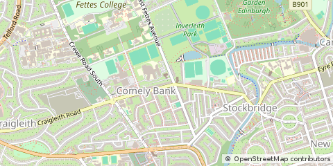 Map of Edinburgh