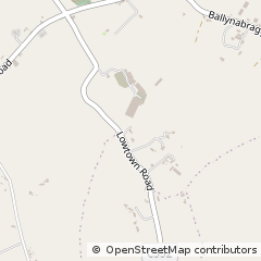 Map of Waringstown, Craigavon