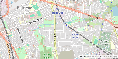 Map of Manchester