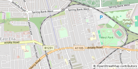 Map of Hull