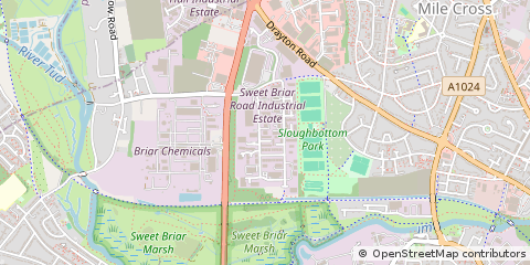 Map of Norwich, Norfolk