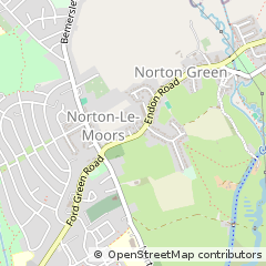 Map of Stoke-on-Trent, Staffordshire