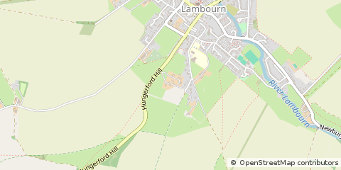 Map of Hungerford