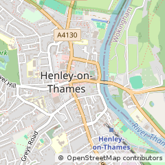 Map of Henley-on-Thames