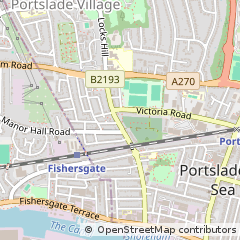 Map of Brighton, East Sussex