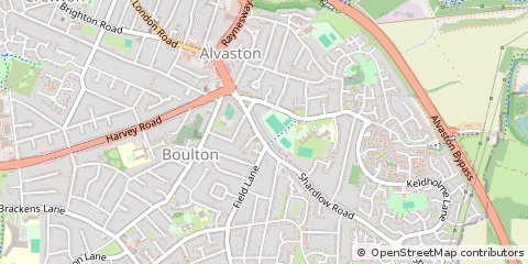 Map of Derby, Derbyshire
