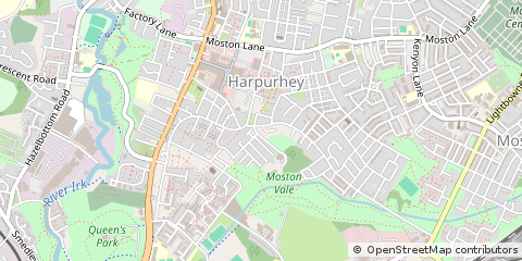Map of Manchester