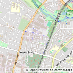 Map of Chelmsford, Essex