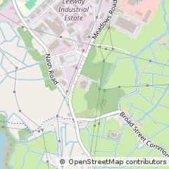 Map of Newport, Gwent
