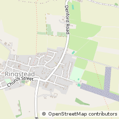 Map of Kettering, Northamptonshire