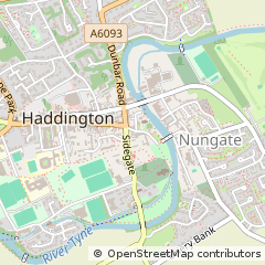 Map of East Lothian