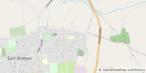 Map of Leicester, Leicestershire