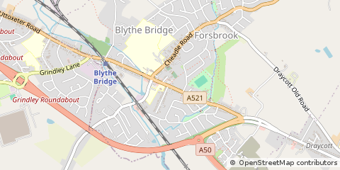 Map of Stoke-on-Trent