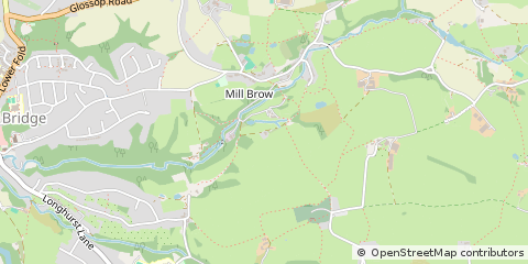 Map of Stockport, Cheshire