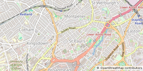 Map of Bristol