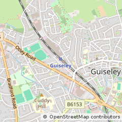 Map of Leeds, West Yorkshire