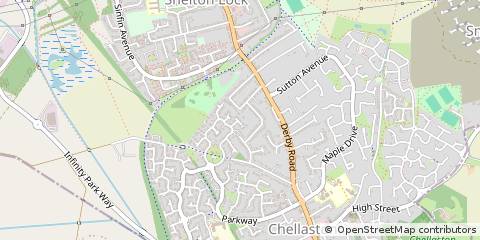 Map of Derby