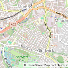 Map of Oldham, Greater Manchester