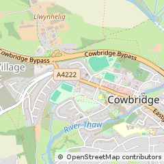 Map of Cowbridge