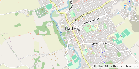 Map of Ipswich, Suffolk