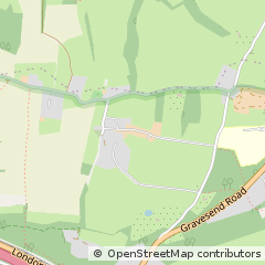 Map of Wrotham, Kent