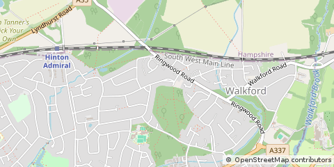 Map of Christchurch