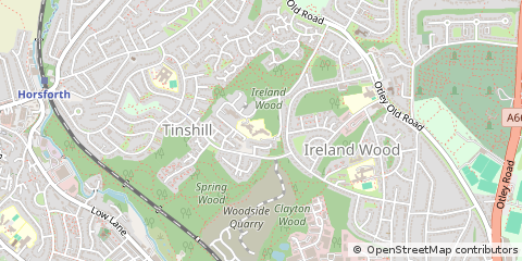 Map of Leeds