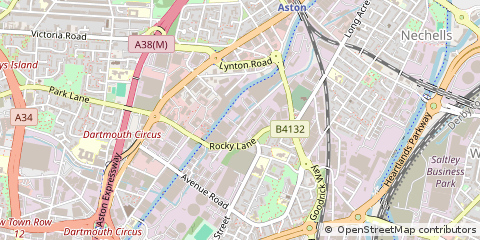 Map of Birmingham