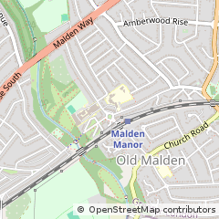 Map of NEW Malden