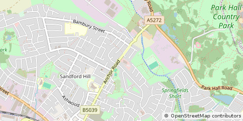 Map of Stoke-on-Trent