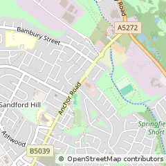Map of Stoke-on-Trent