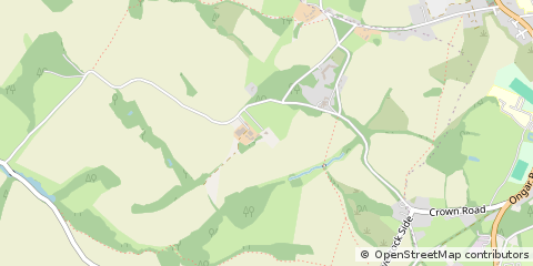 Map of Brentwood, Essex
