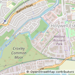 Map of Watford, Herts