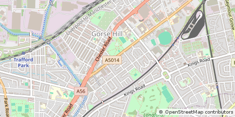 Map of Manchester