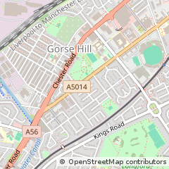 Map of Manchester