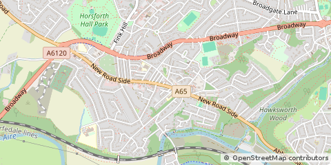 Map of Leeds
