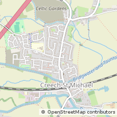 Map of Taunton, Somerset
