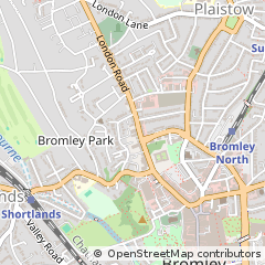 Map of Bromley