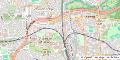 Map of Guildford