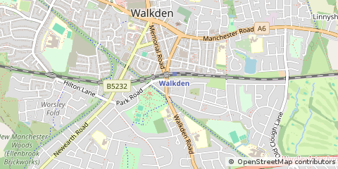 Map of Manchester