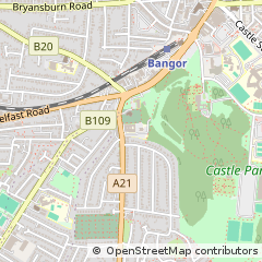 Map of Bangor, County Down
