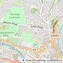 Map of Bath