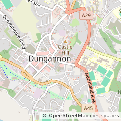 Map of Dungannon, Tyrone