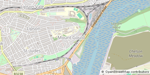 Map of Plymouth