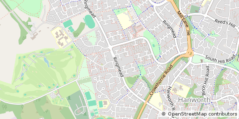 Map of Bracknell, Berkshire