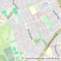 Map of Bracknell, Berkshire