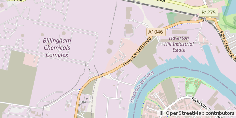 Map of Billingham